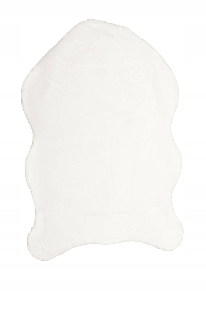 Artificial Leather Rabbit 120*160cm white