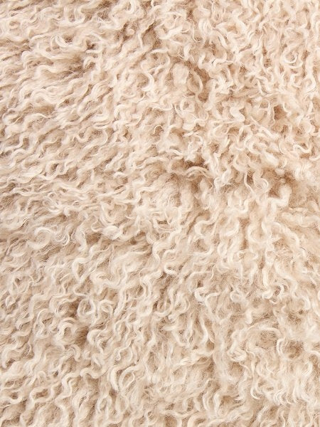 Artificial Sheepskin Beige 55x75 cm Polyester Brand JYSK