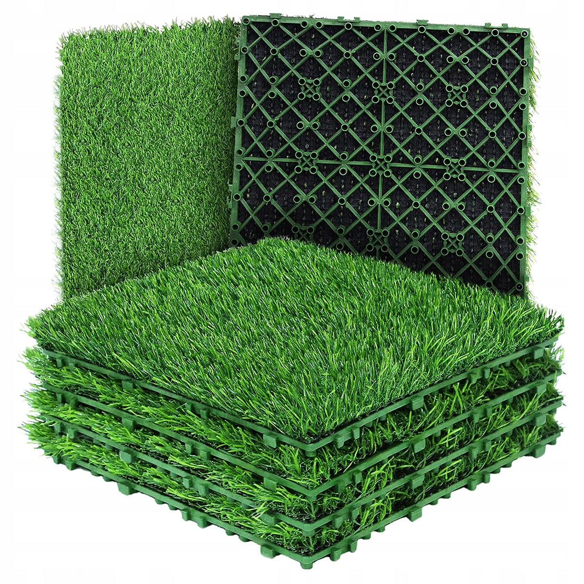 Artificial grass 30x30cm lawn for balcony terrace garden natural look Manufacturer code T105