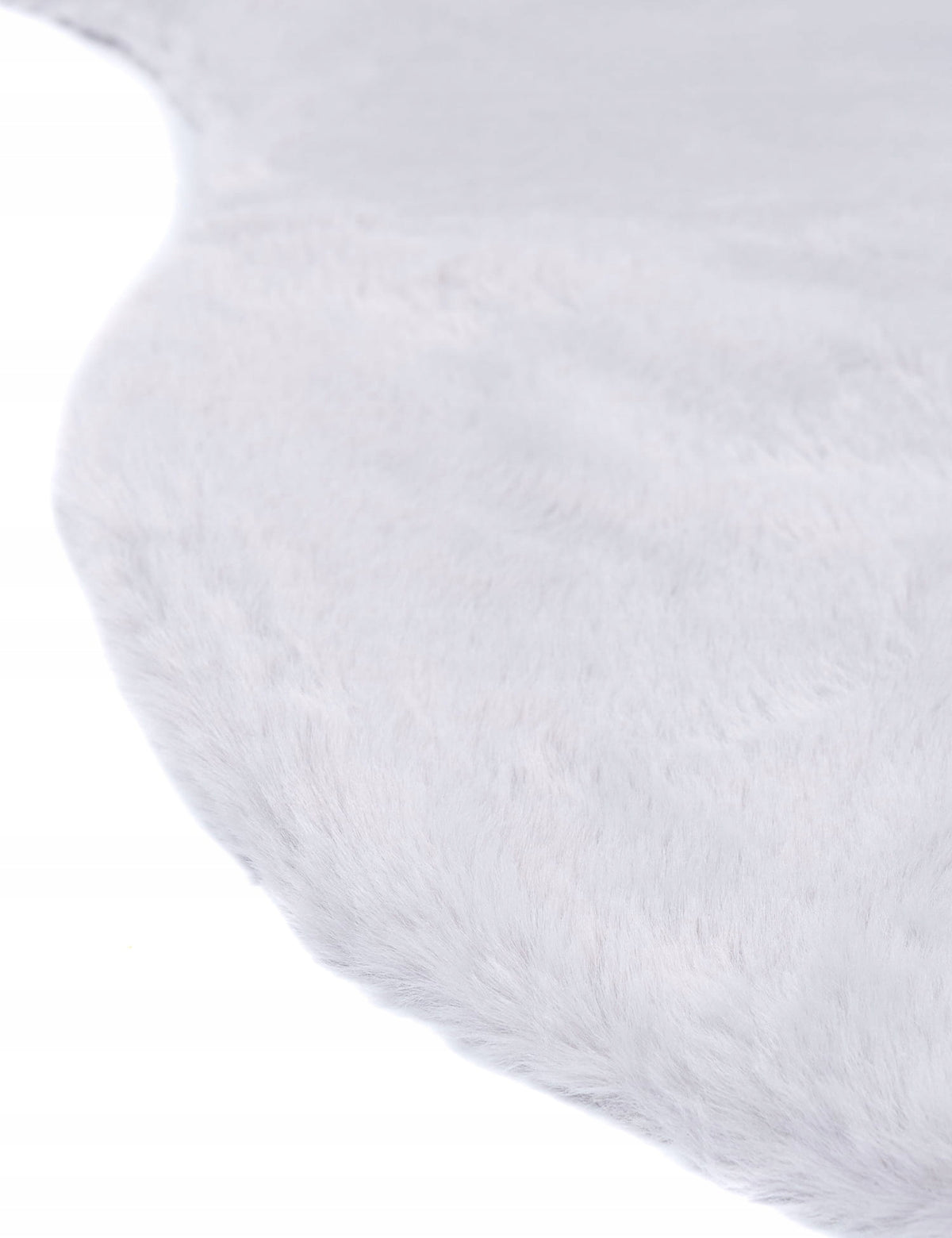 Artificial leather 60 90 rabbit gray rug MILUTUKI rug EAN (GTIN) 5904169738260