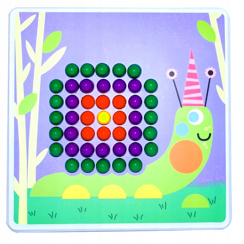 Askato CLEVER EYELET Creative puzzle Educational TOY 240 el Color multicolor