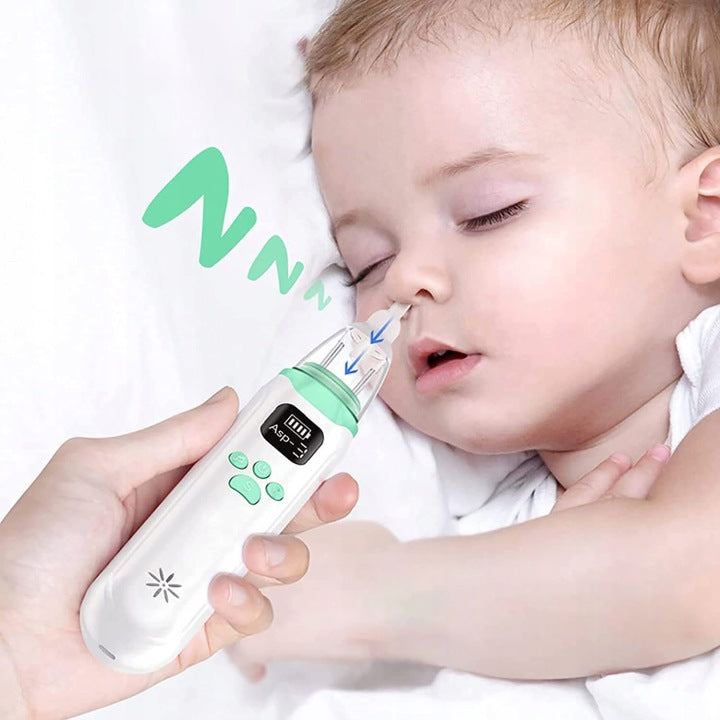 Aspirator Nose Extractor Electric for Children Infants 3 Tips Packaging status original