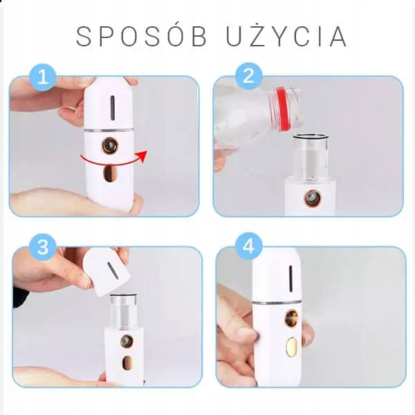 Atomizer NANO mini: Face humidifier with YEYE mist Manufacturer code Yeye