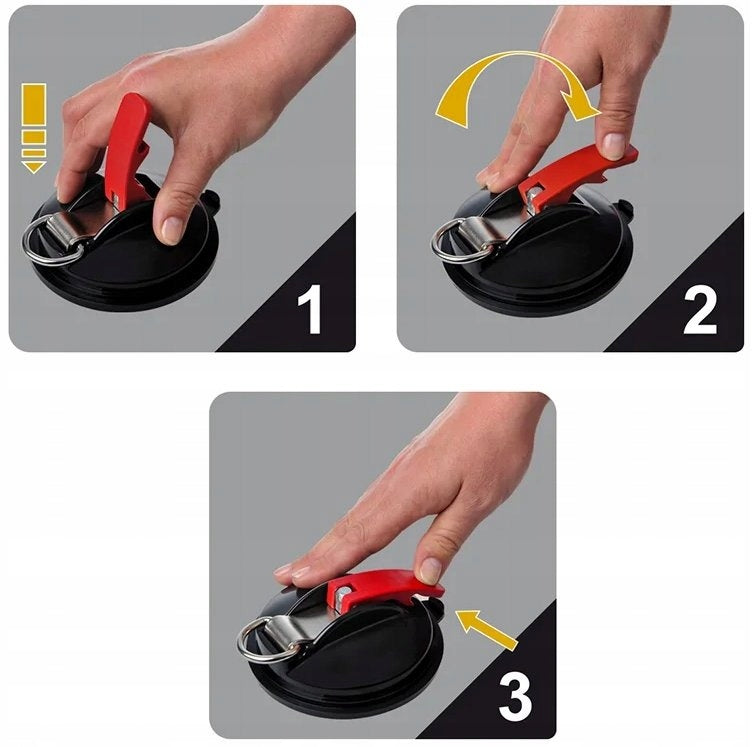 Attachment suction cup with hooks and ring ProPlus handle 115mm 10kg Manufacturer code 404094