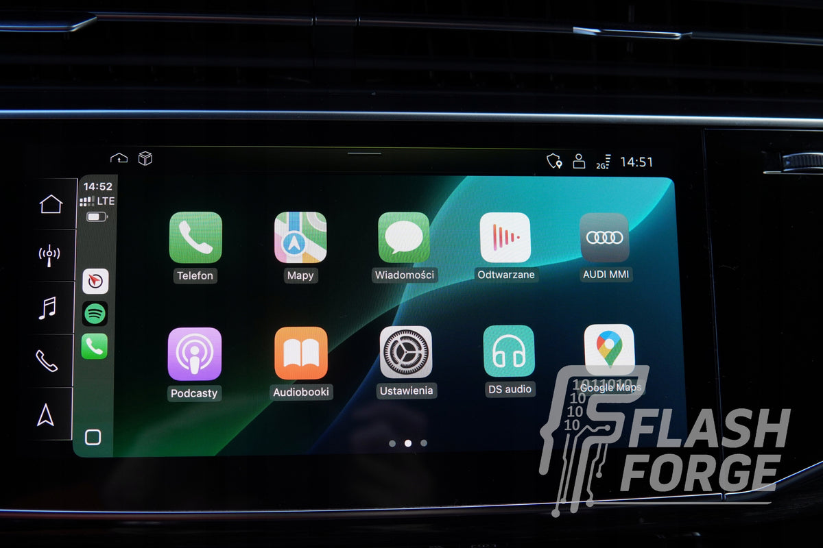 Audi 2020+ A4 A5 A6 A7 A8 Q3 Q5 Q7 Q8 – Apple CarPlay/Android Auto MIB3