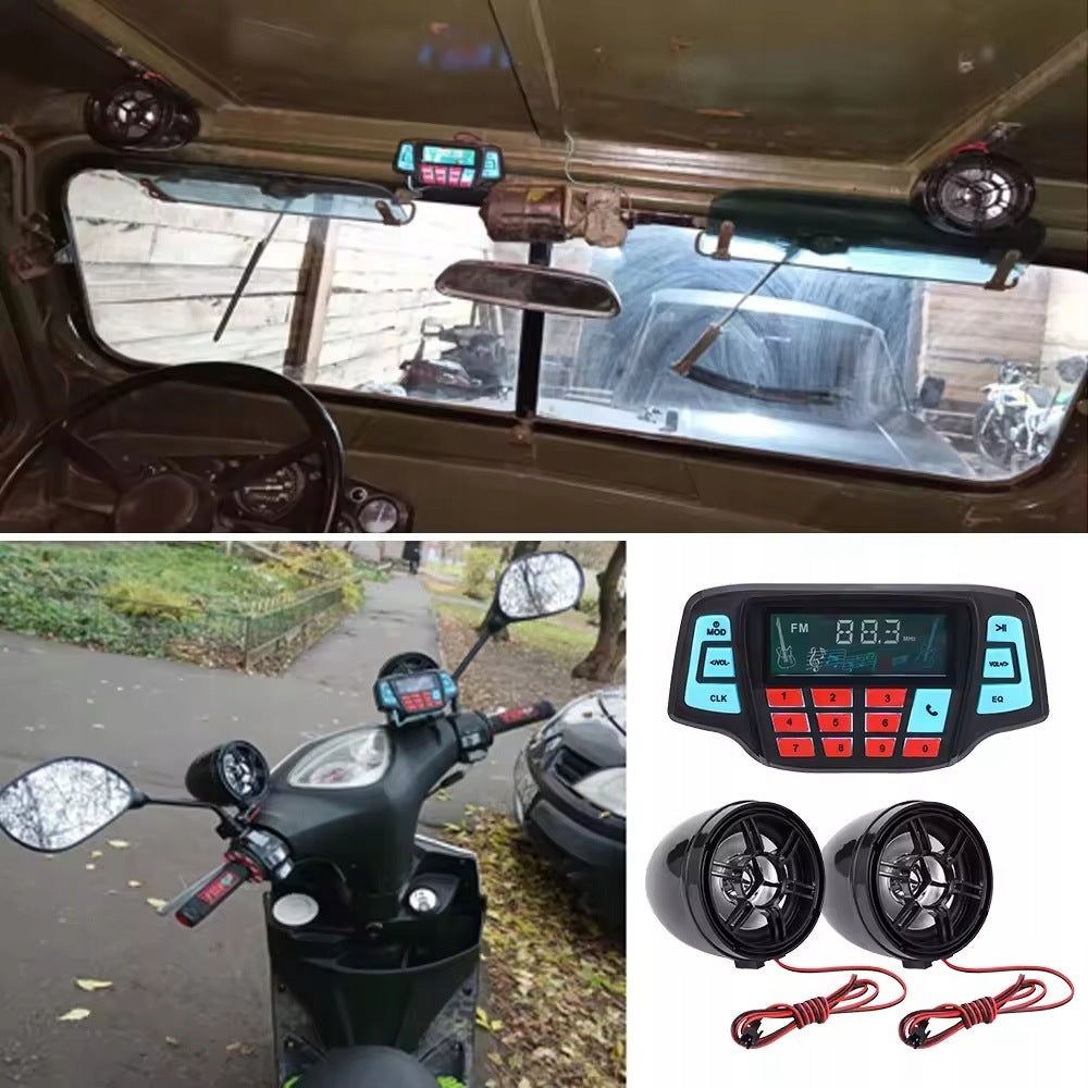 Audio Amplifier for UTV ATV Motorcycle USB MP3 Player FM Radio Speakers Manufacturer code 05450462