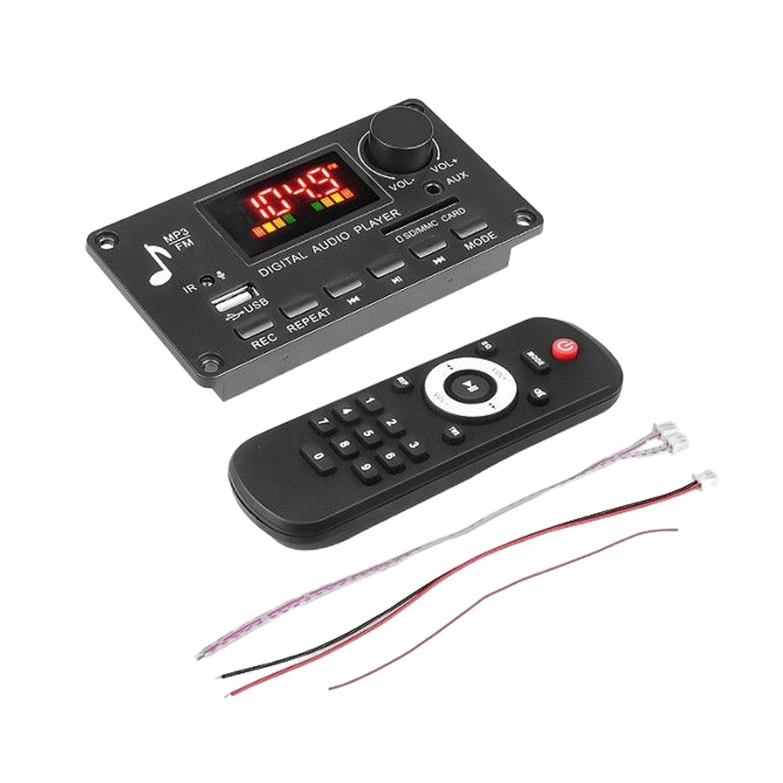 Audio Module 12V USB TF USB Car FM Radio with