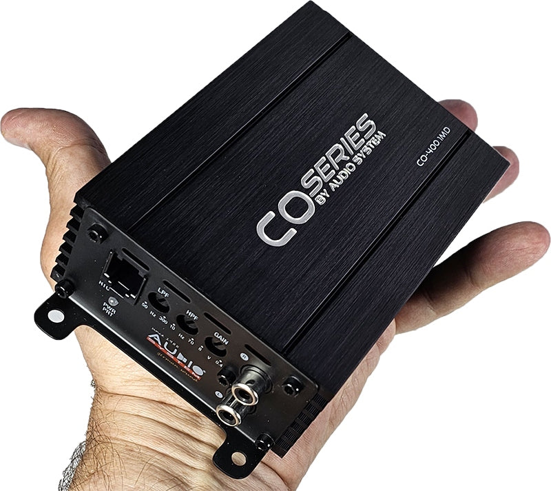 Audio System CO 400.1 MD subwoofer amplifier 400/300/180W RMS 1/2/4 Om Manufacturer code CO400.1MD