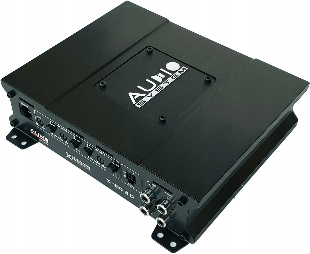 Audio System X-150.2D Amplifier 2-Channel SQ High Quality 2x250W 1x500W RMS Manufacturer code X150.2D