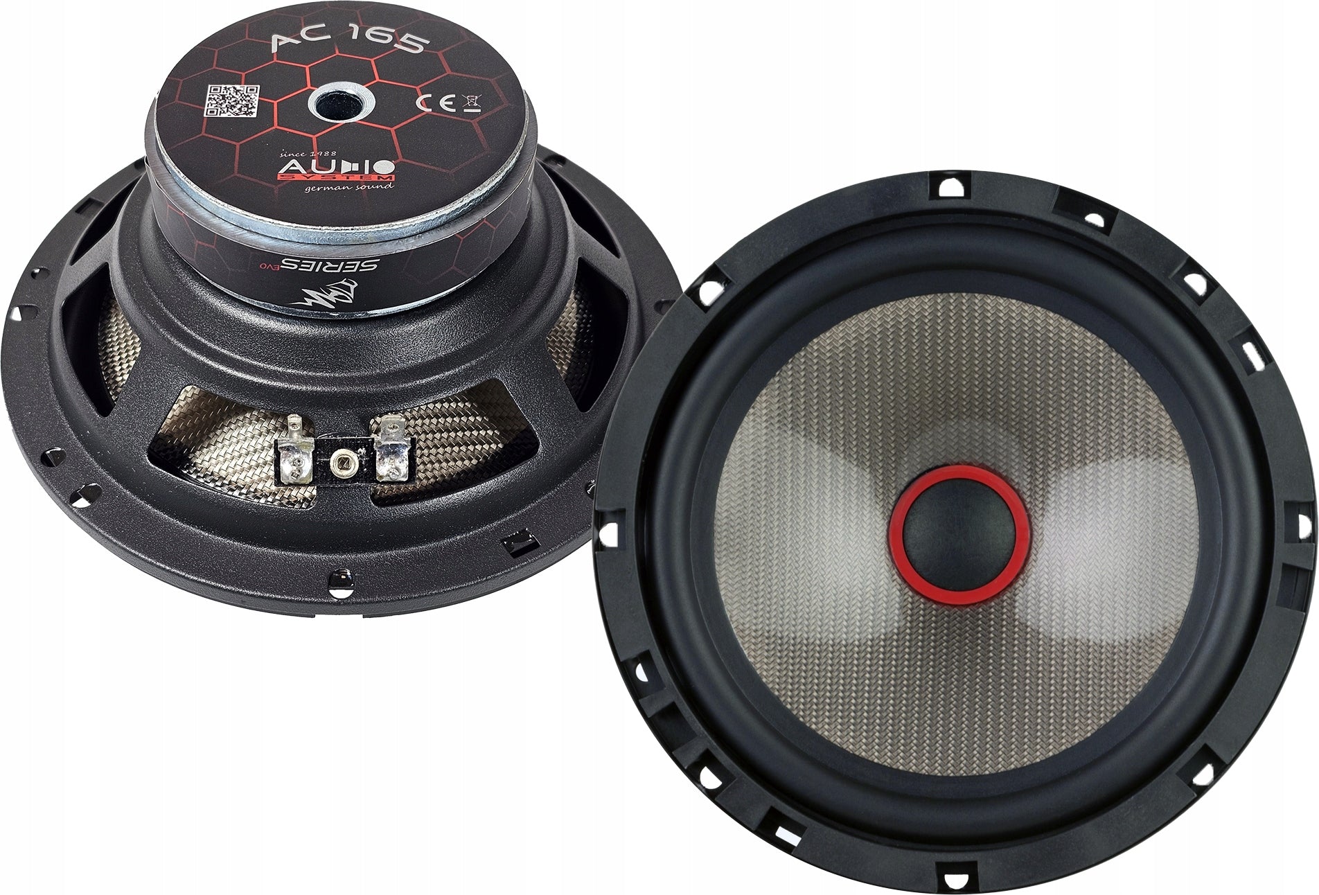 Audio Systen Carbon AC165 woofers 2x 165mm 70/100W powerful dynamic bass