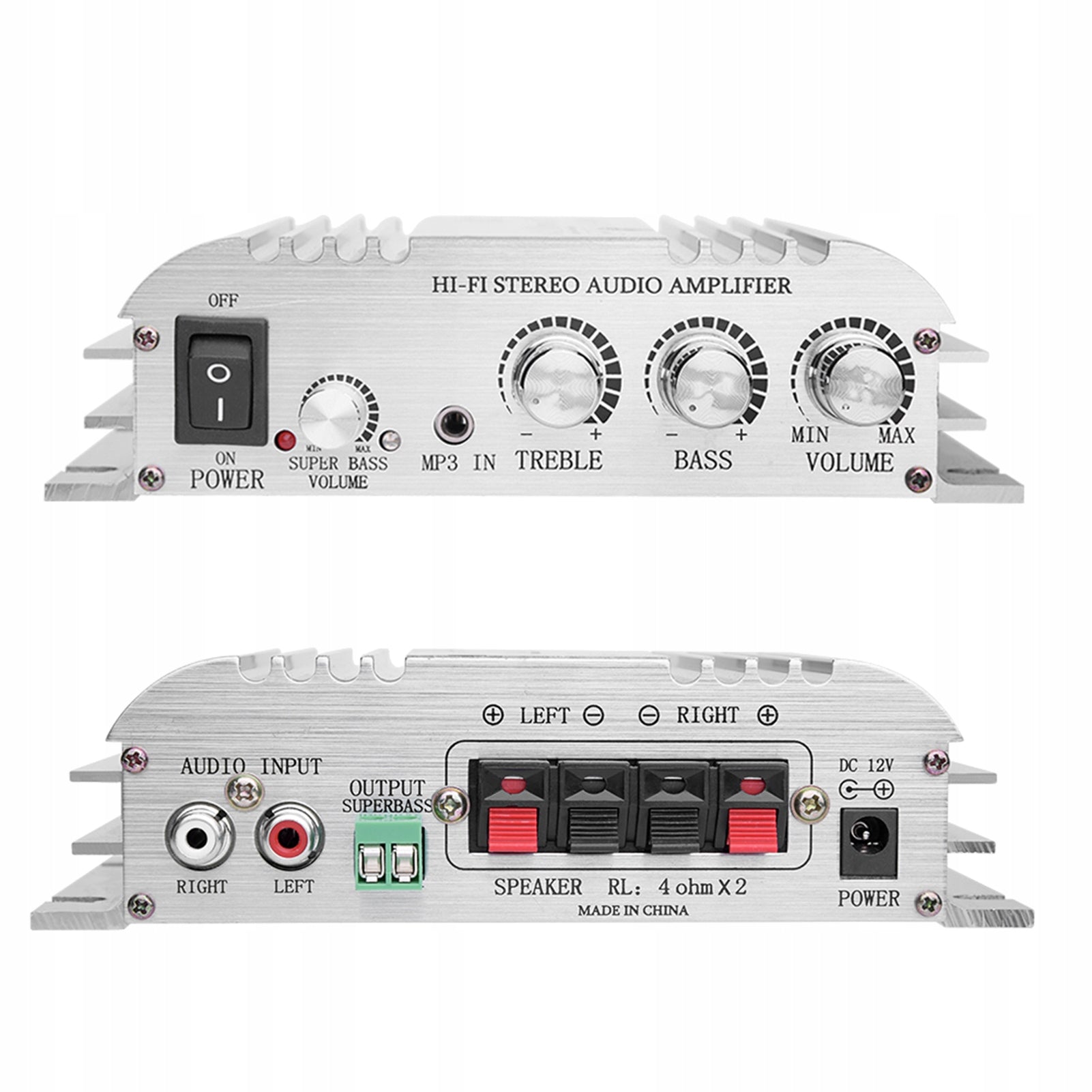 Audio wzNaNaMacniacz car 2.1 kanay
