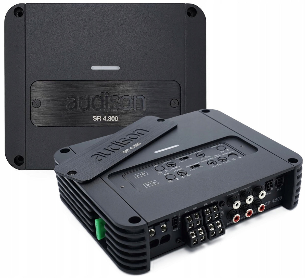 Audison SR 4.300 / Amplifier / 4-channel / Class D / Power 4 x 130W