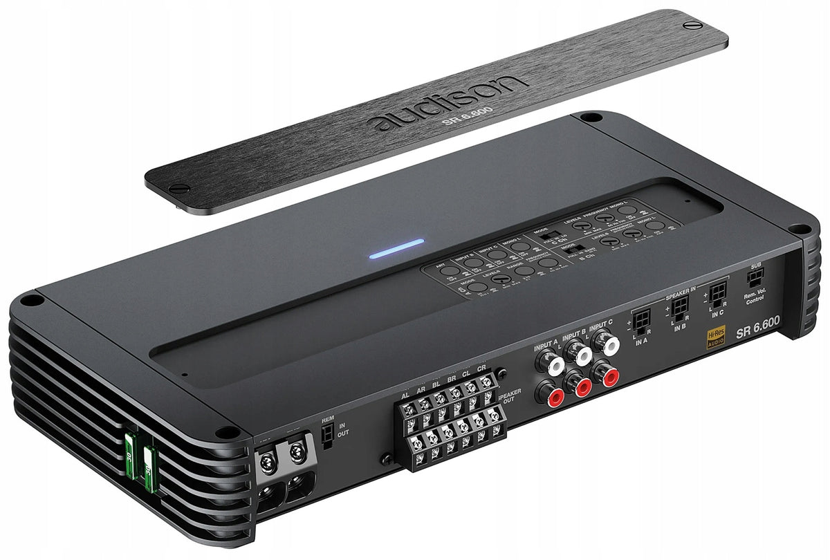 Audison SR 6.600 / Amplifier / 6-channel / Class D / Total power 1120 W