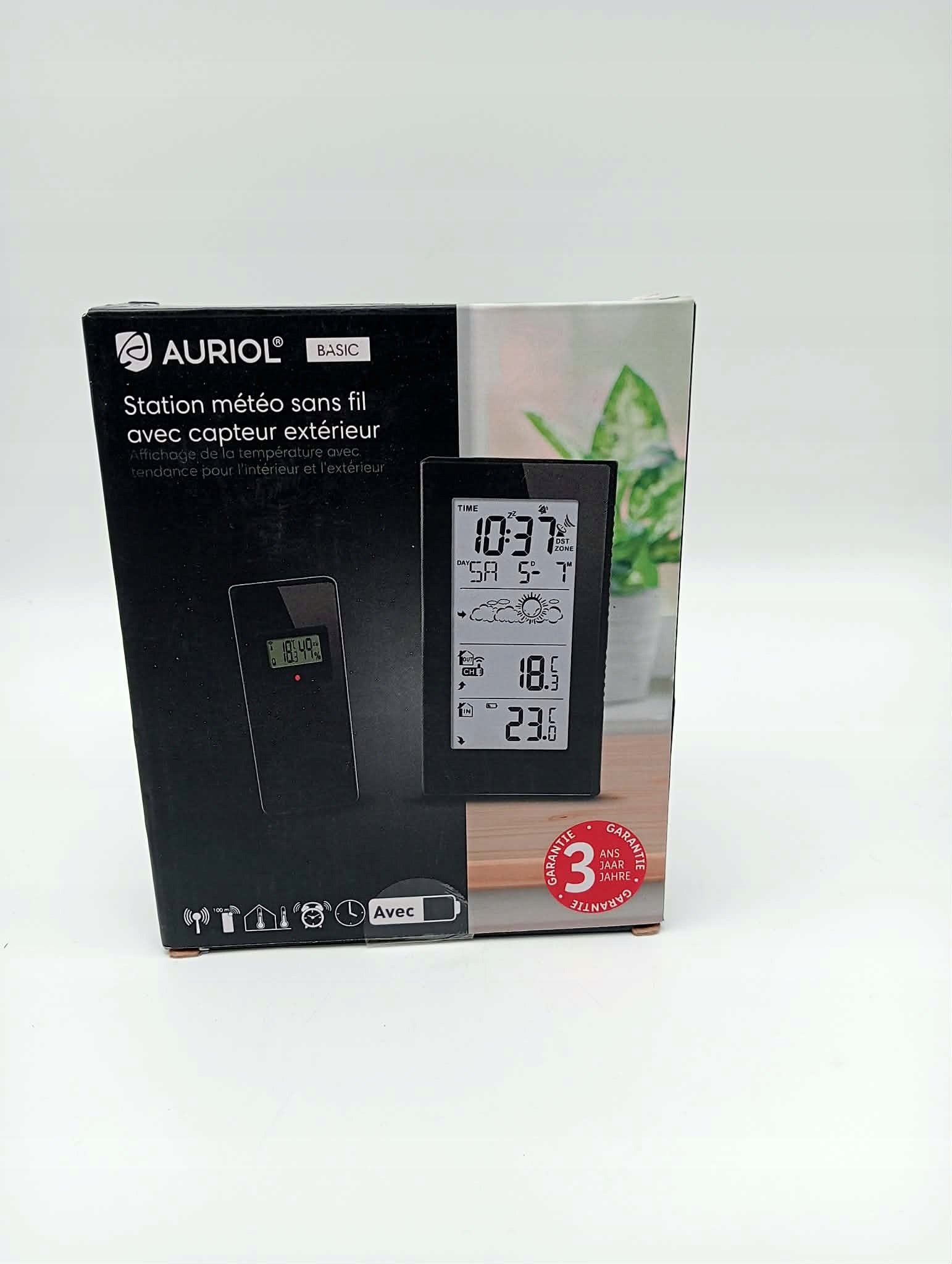 Auriol Basic Wireless Weather Station Manufacturer code 502932_2410