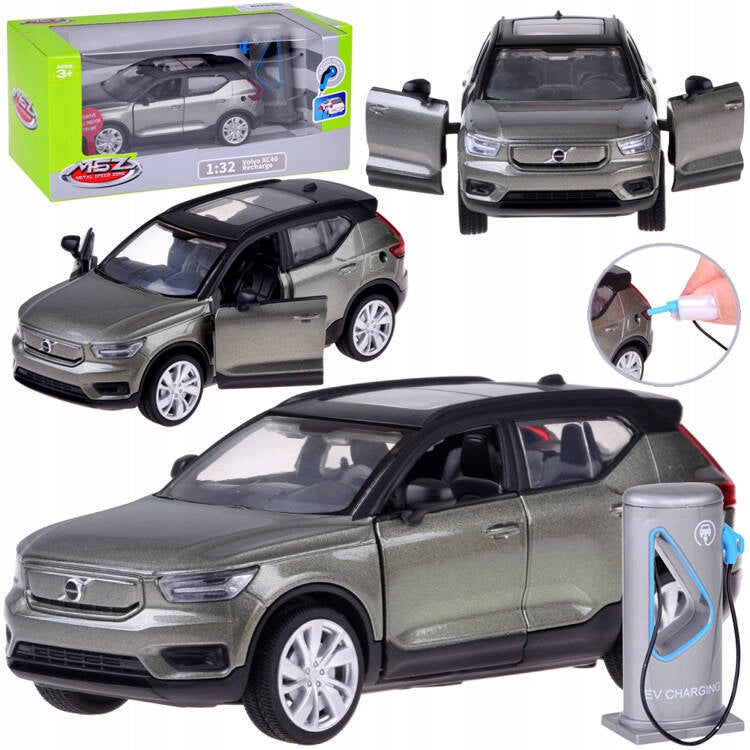Auto Metal Electric crossover Volvo XC40 light sounds ZA5043 Brand Jokomisiada