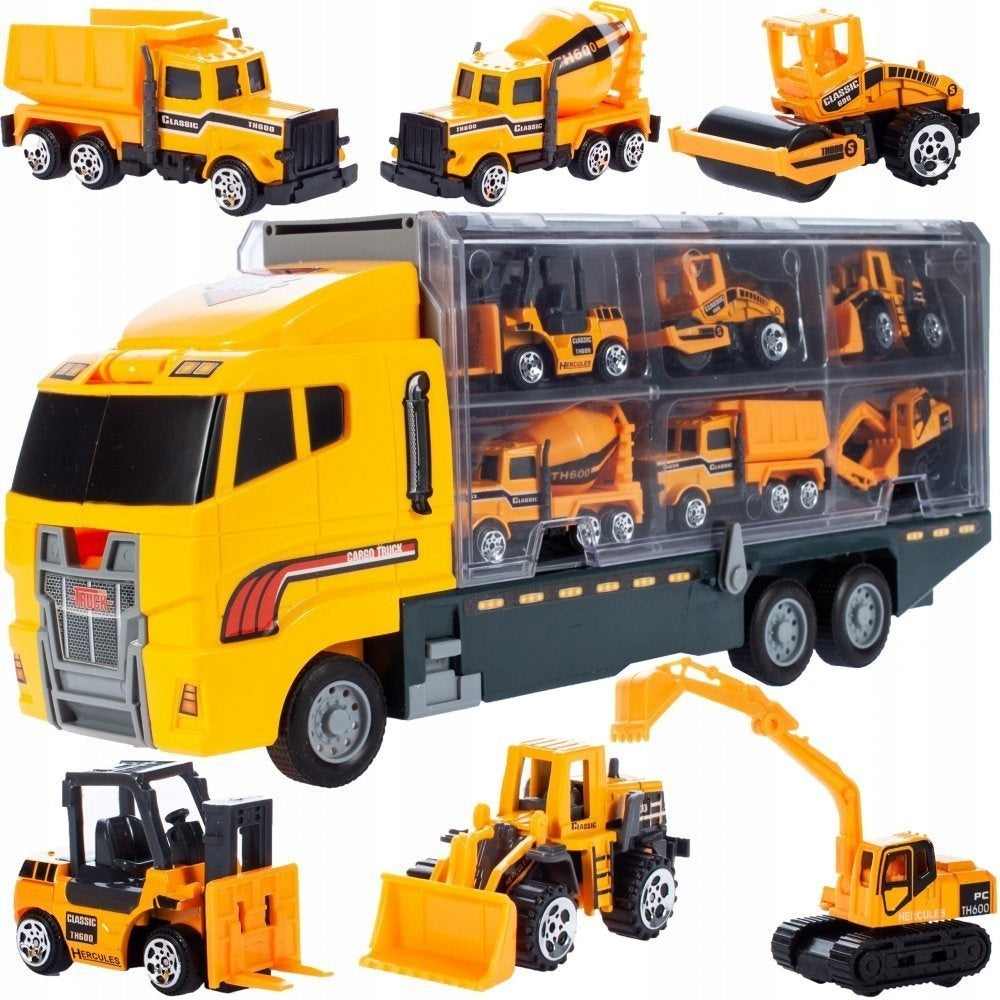 Auto TOW TRUCK Tir SUITCASE 6x Resoraki Cars LAUNCHER