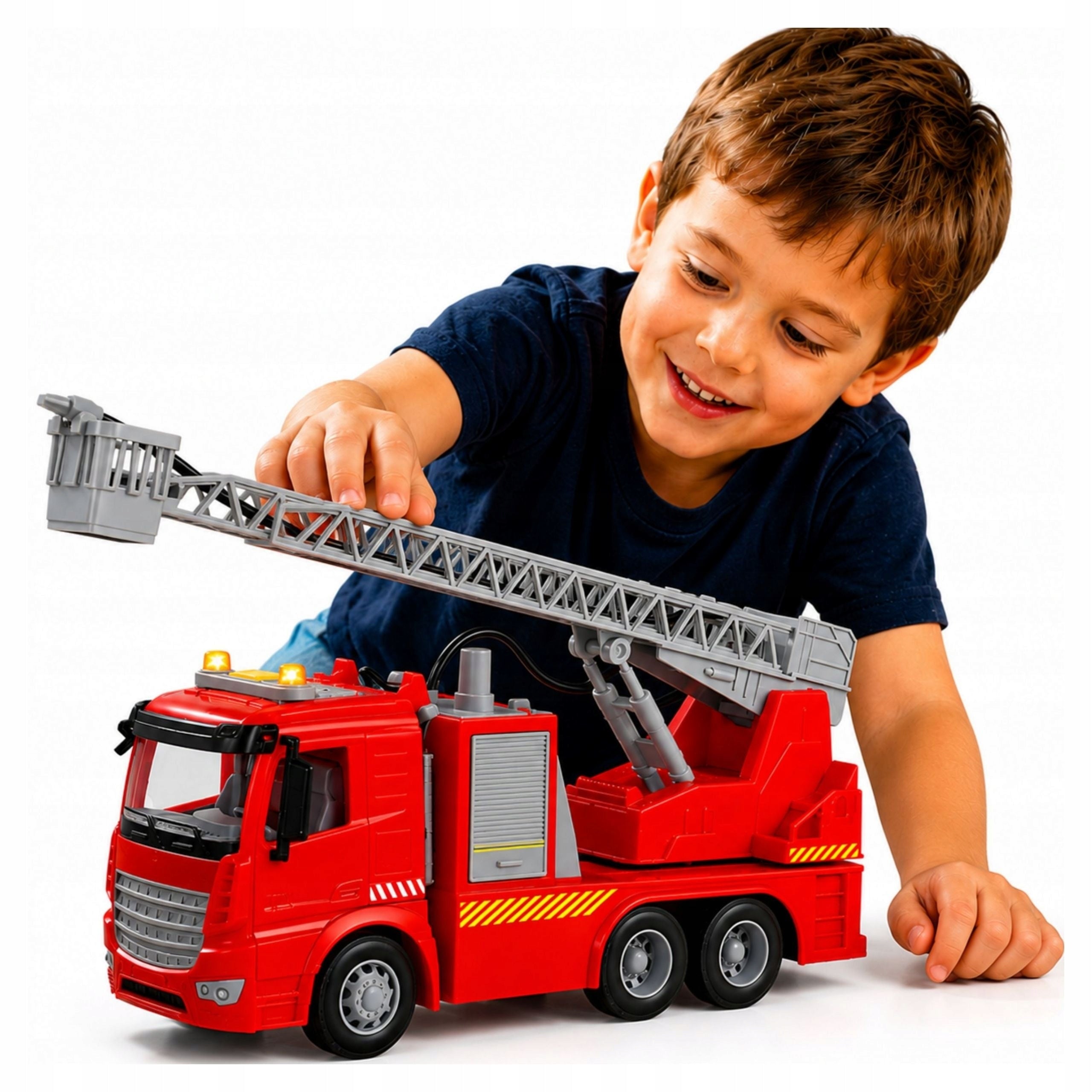 Auto fire brigade interactive light sound dog water for boy 3+