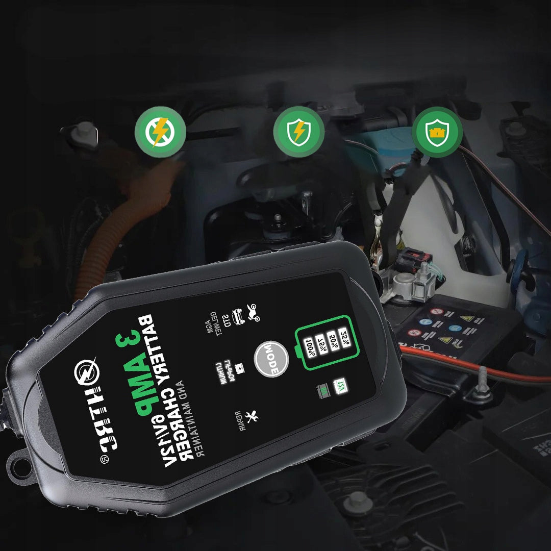 Automatic Car Rectifier LCD BATTERY CHARGER 6V 12V 3A Brand no brand