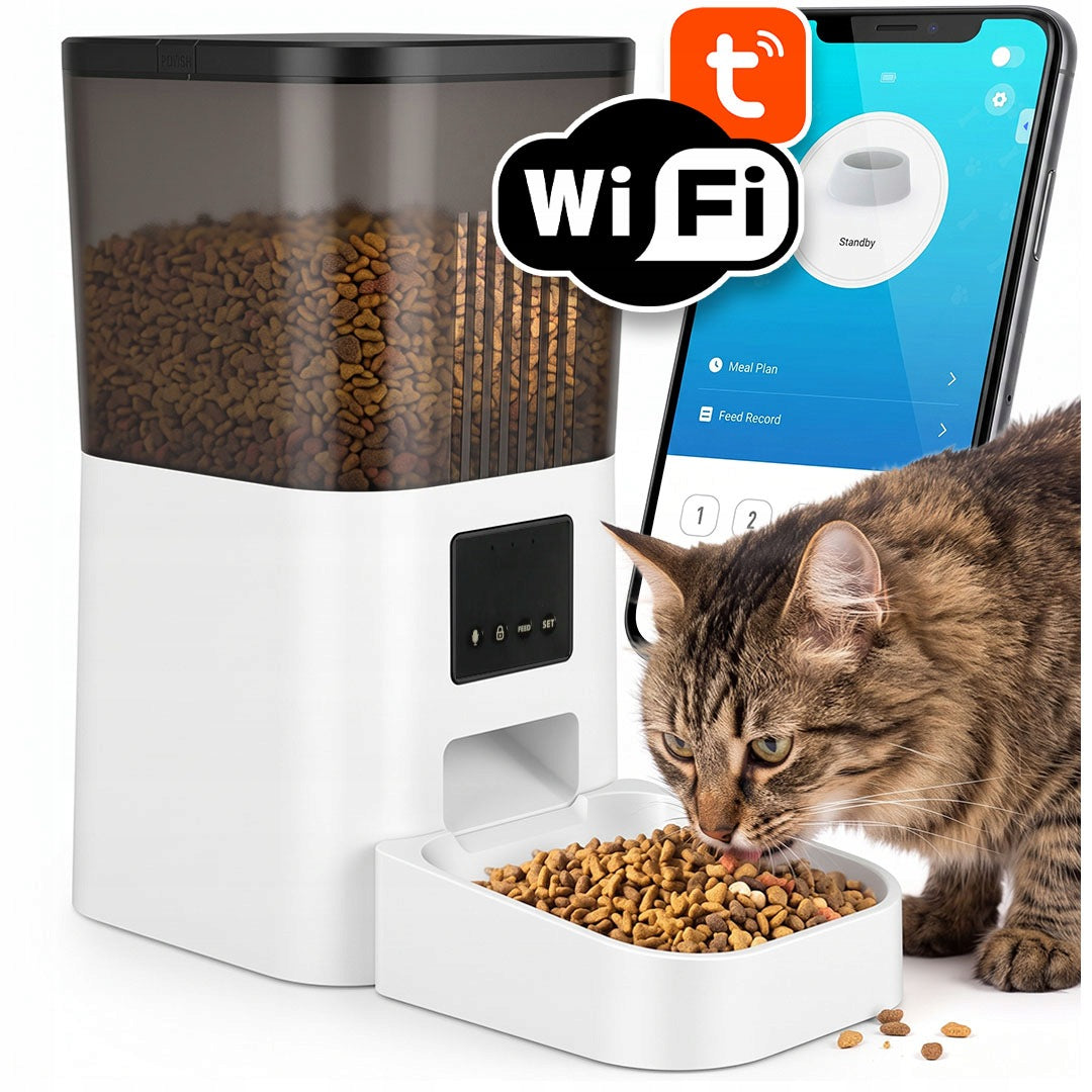 Automatic Cat / Dog Food Dispenser | 4L | WiFi | TUYA Smart Life