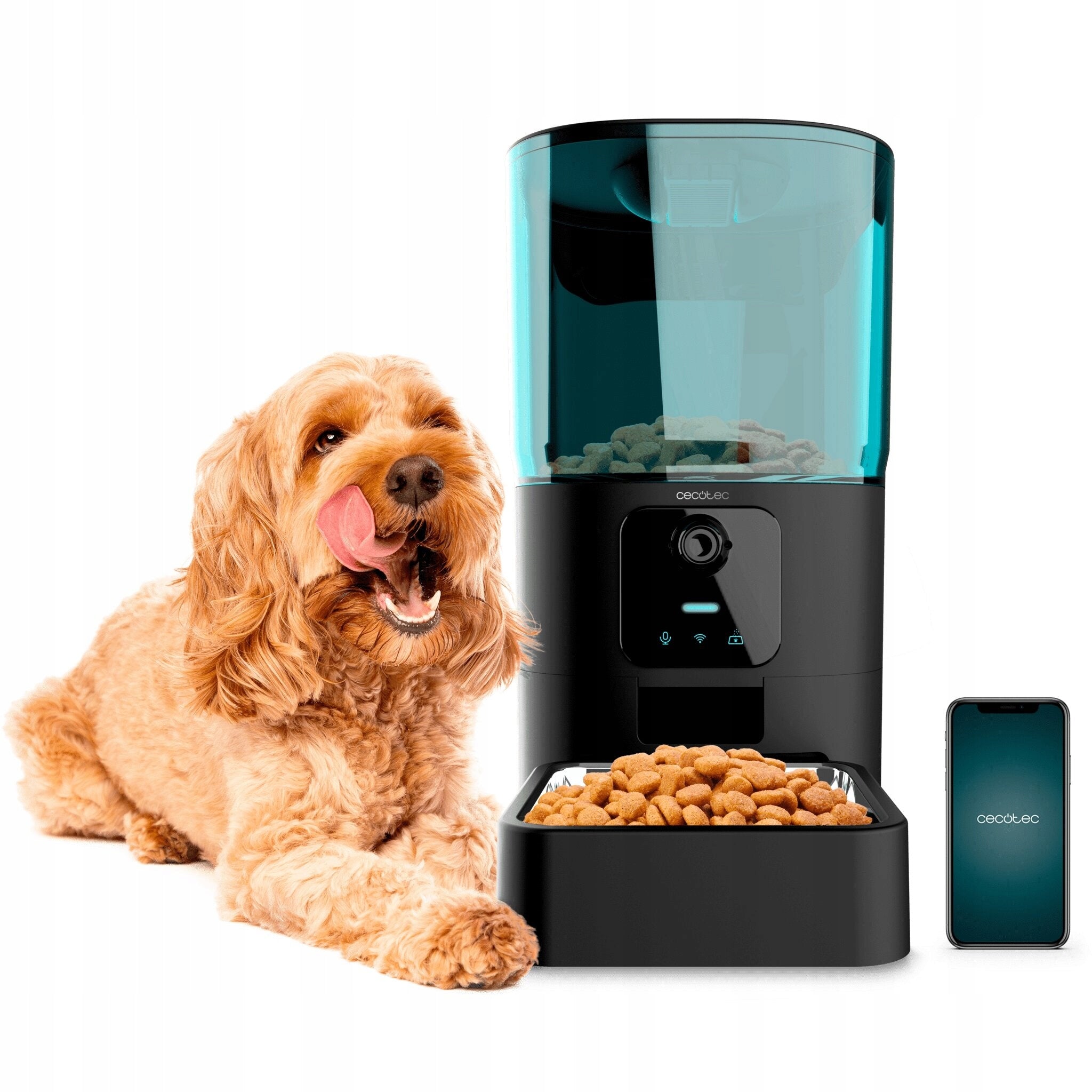 Automatic Food Dispenser Pumbaa 6000 Purrfect Meal Smart Cecotec Weight 2.1 kg
