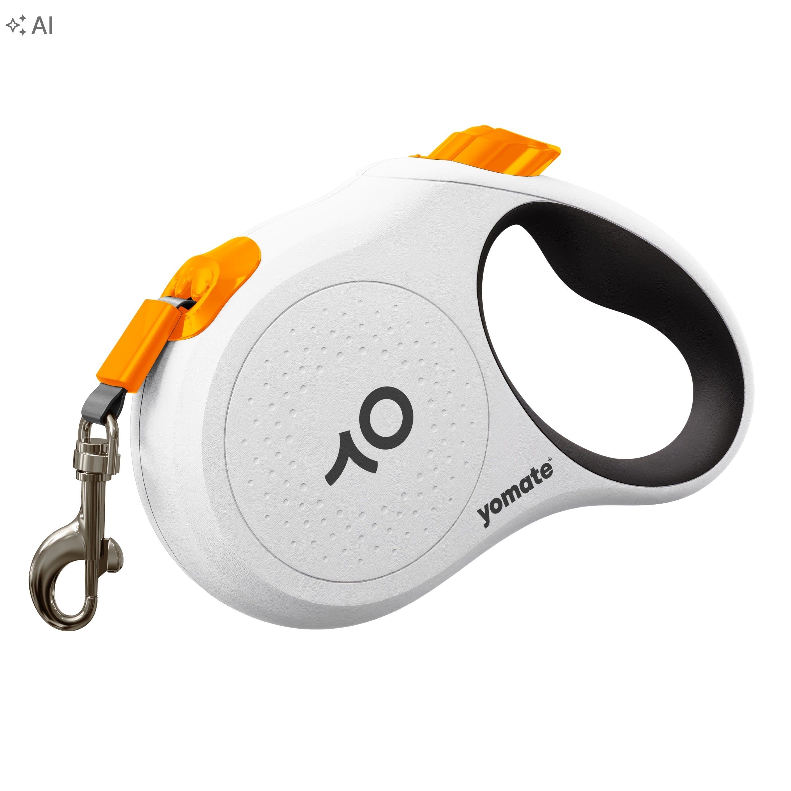 Automatic Lanyard 8 meters for Dog up to 50 kg Rolled with Lock Handy Packaging status original