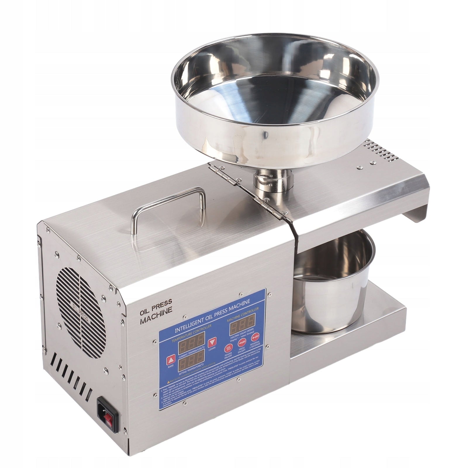 Automatic Oil Pressing Machine, Smoke Eliminating Automatic Extr Dominant color multicolor