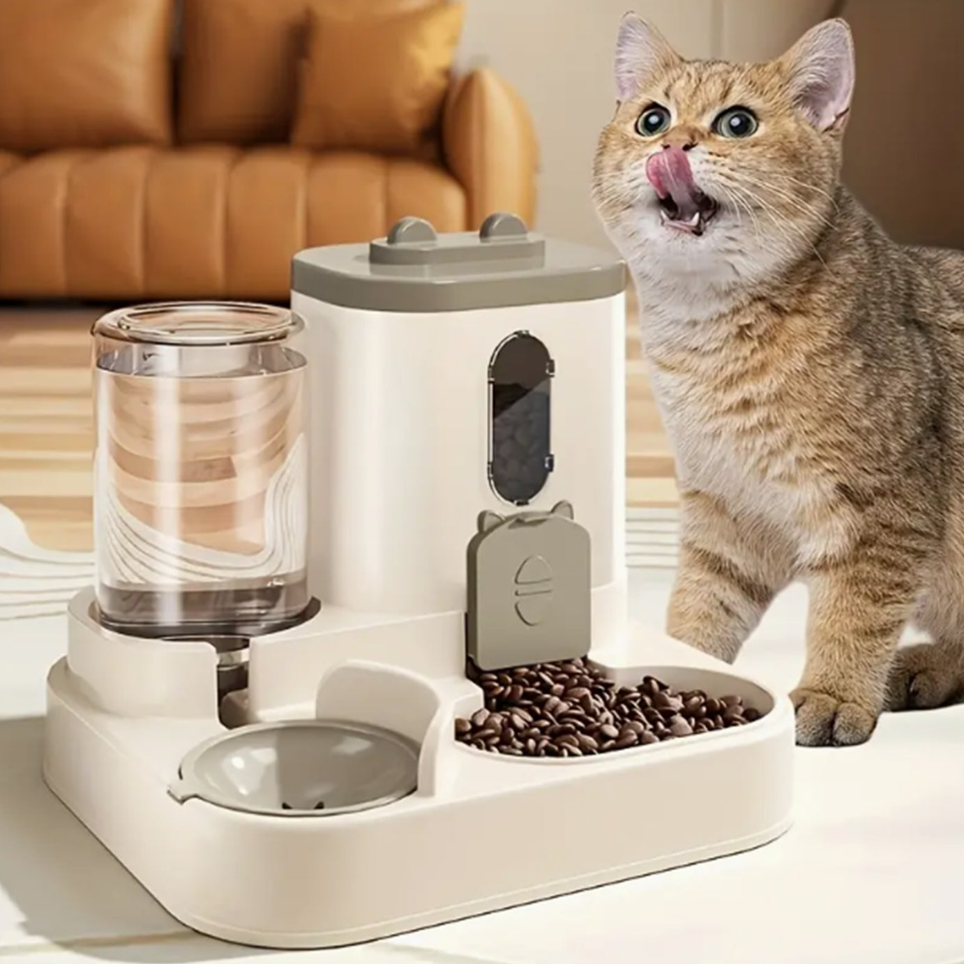 Automatic cat dog food and water feeder 2in1 gift Brand no brand