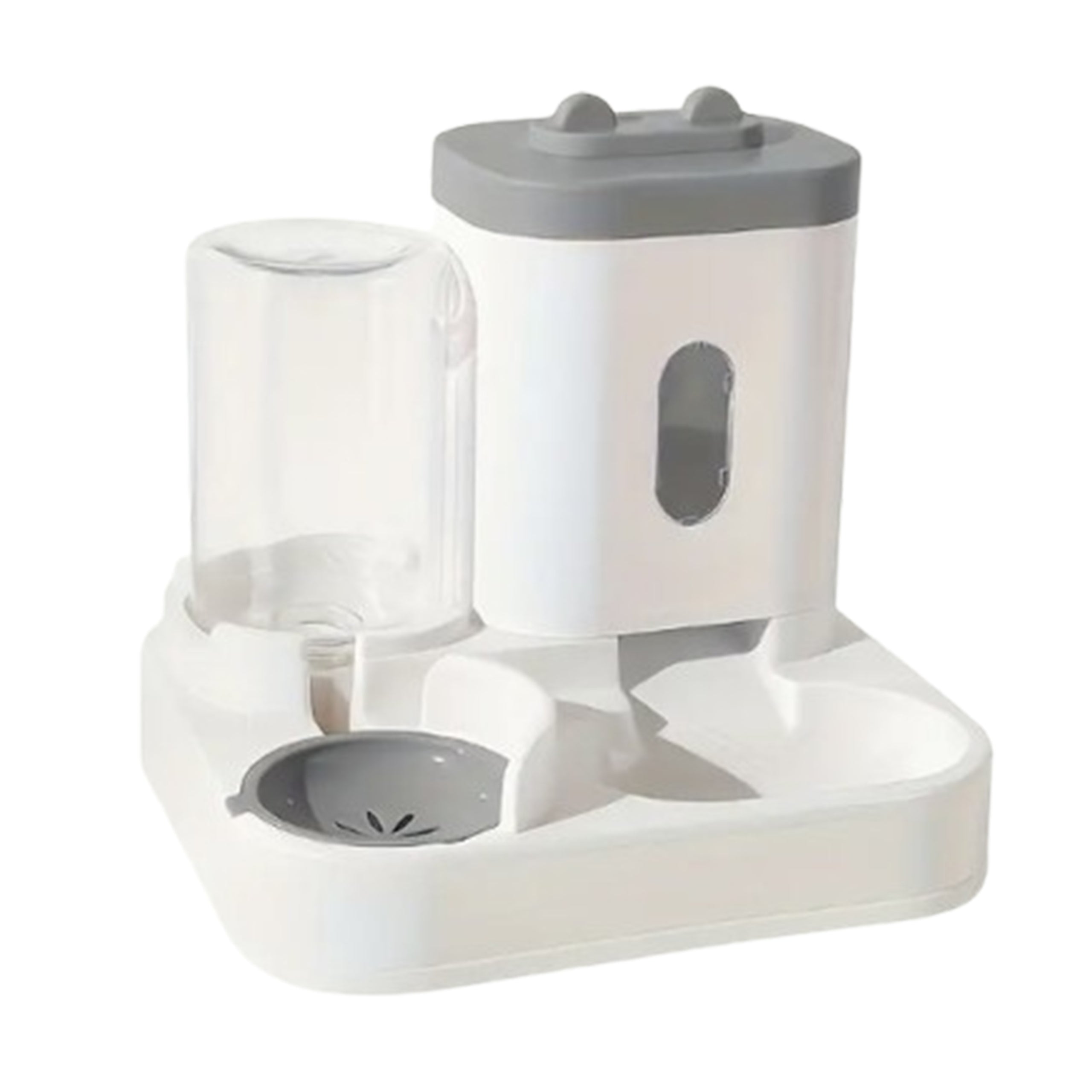 Automatic cat dog food and water feeder 2in1 gift
