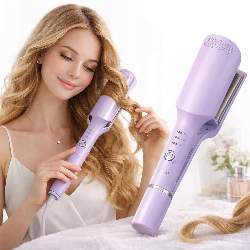 Automatic curling iron pink 32 mm ceramic 70 W with temperature control