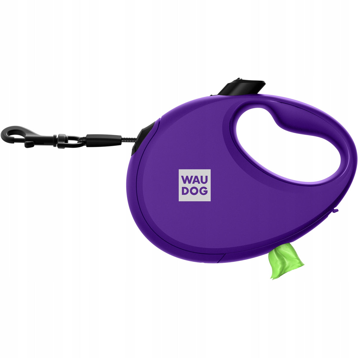 Automatic dog leash with bag container, M, purple, up to 20 kg EAN (GTIN) 4823089360478