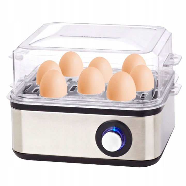 Automatic egg cooker Tiross TS2302 500W - up to 8 eggs, soft/medium/hard