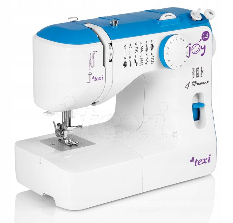 Automatic multi-purpose sewing machine Texi JOY 13 BLUE
