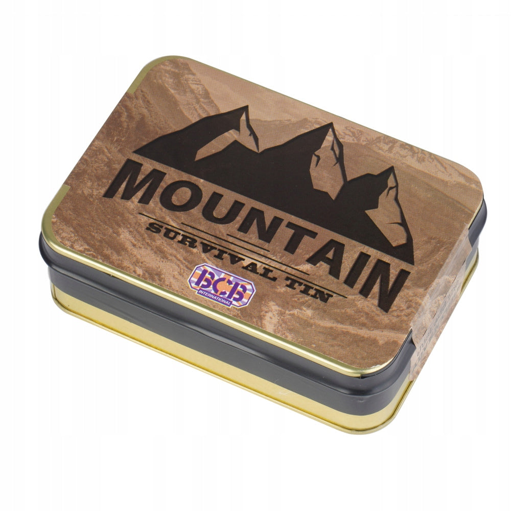 B BCB Canned survival kit Mountain Survival Tin 21 elements CK019R