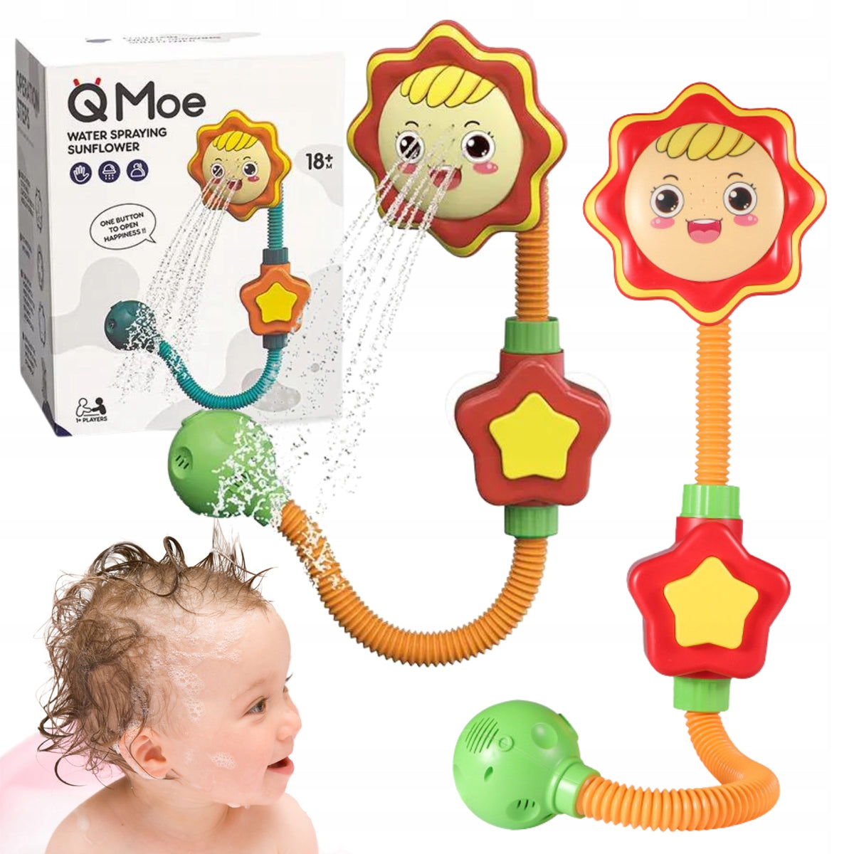 BABY BATH SHOWER HEAD SUCTION CUP WATER BATH TOY Manufacturer code 6920179664923