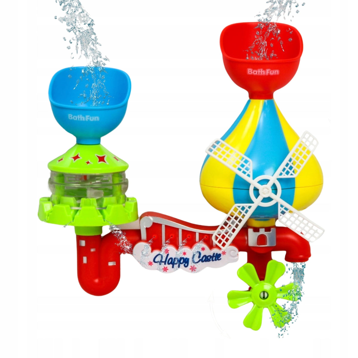 BABY BATHTUB BATH TOY WATER SET WATERFALL SUCTION CUP Brand Maksik