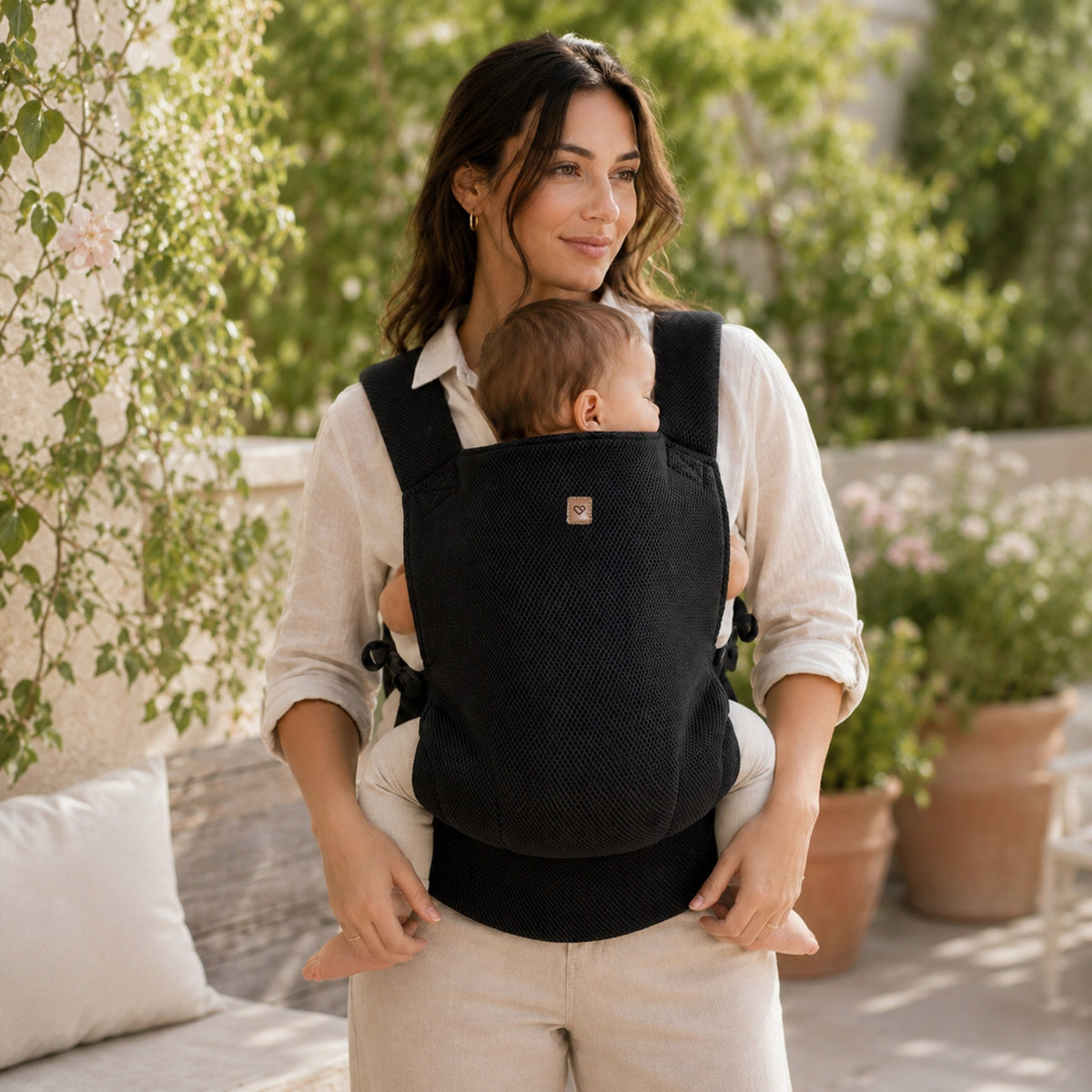 BABY CARRIER ERGONOMIC BREATHABLE 3D BABYFLOW AIR ZAFFIRO Packaging status original
