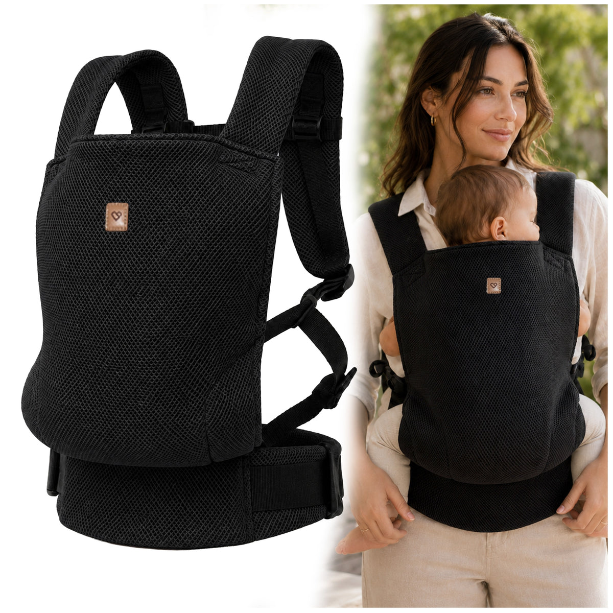 BABY CARRIER ERGONOMIC BREATHABLE 3D BABYFLOW AIR ZAFFIRO
