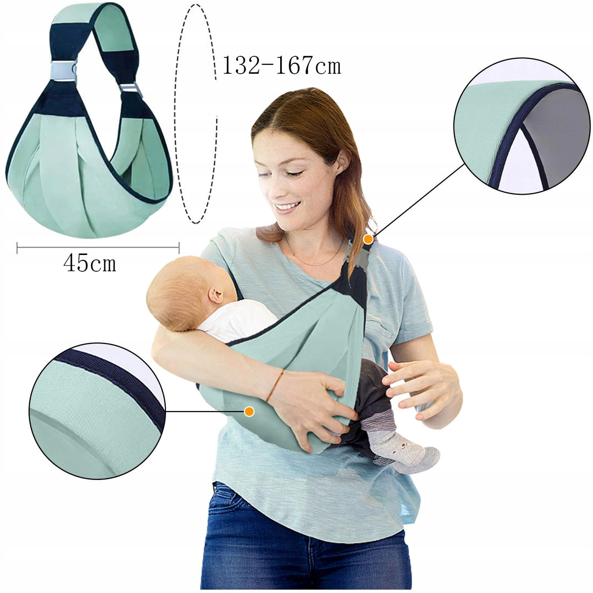 BABY CARRIER ERGONOMIC HIP CARRIER UP TO 20KG SAFE EAN (GTIN) 6977118667996