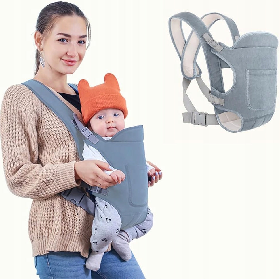 BABY CARRIER FULAR 4 IN 1 4 ERGONOMIC CARRYING POSITIONS Brand Costway