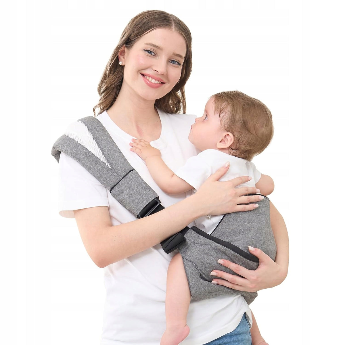 BABY CARRIER HIP CARRIER ADJUSTABLE 6-36 MIN. up TO 20KG YEZ Packaging status original