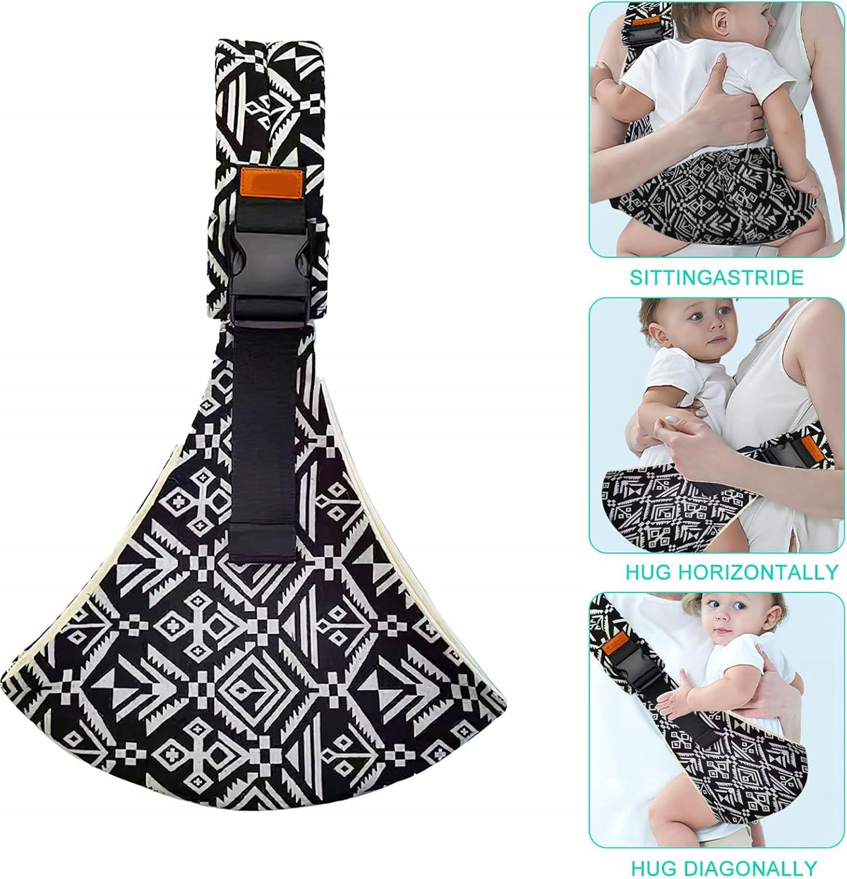 BABY CARRIER up to 0-36 months FOR TODDLERS UP TO 15KG SCARF Manufacturer code NOSIDEŁKO DLA NIEMOWLĄT 15kg