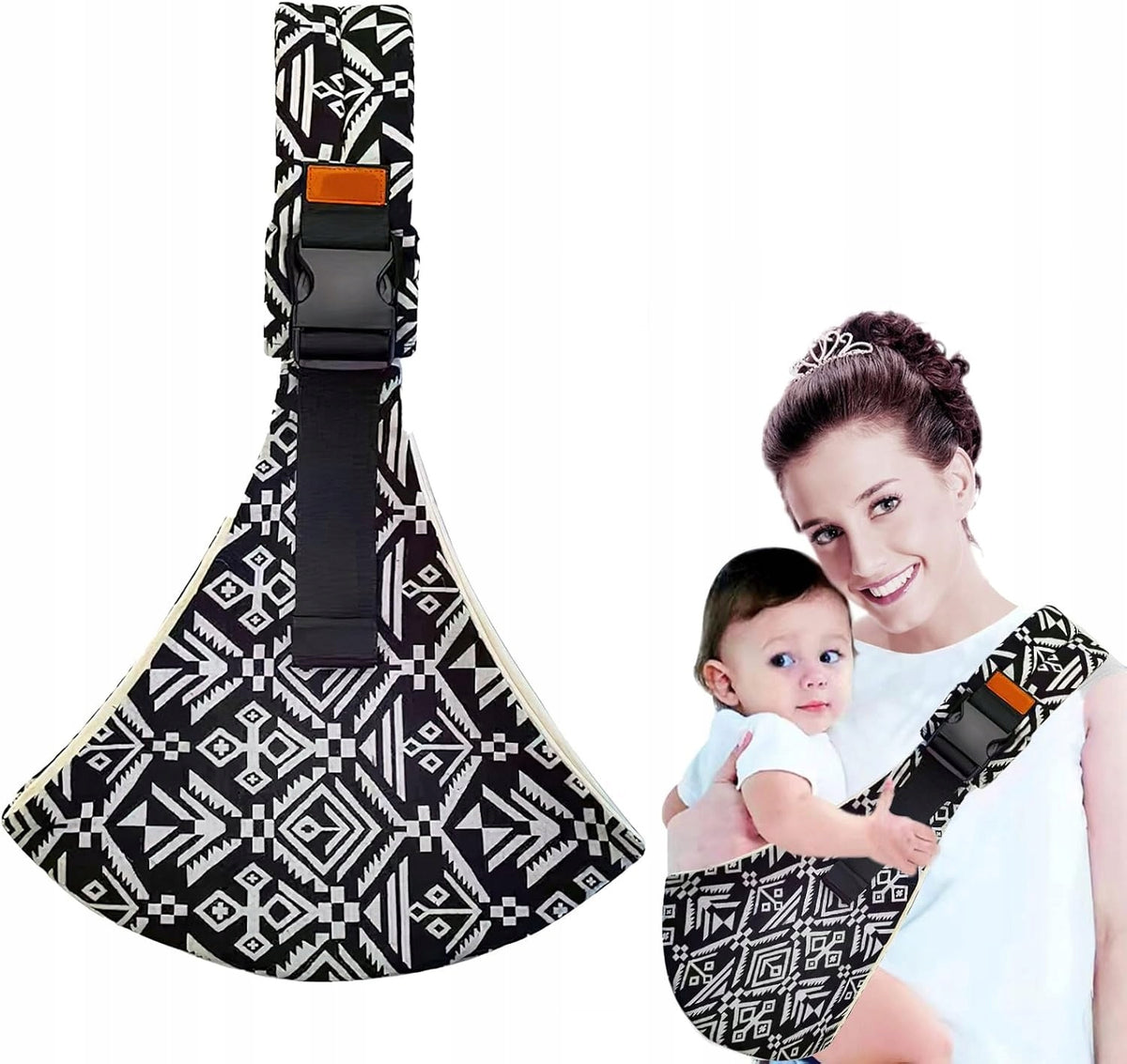 BABY CARRIER up to 0-36 months FOR TODDLERS UP TO 15KG SCARF