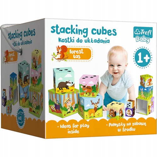 BABY CUBES IN THE FOREST CUBES PYRAMID TREFL 60664