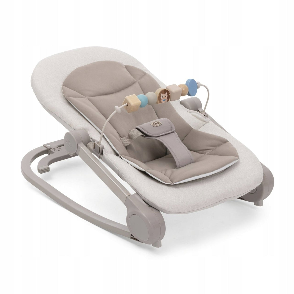 BABY LOUNGER HIGH CHAIR FOR CHILDREN CRADLE UP TO 18KG CHICCO BEIGE Packaging status original