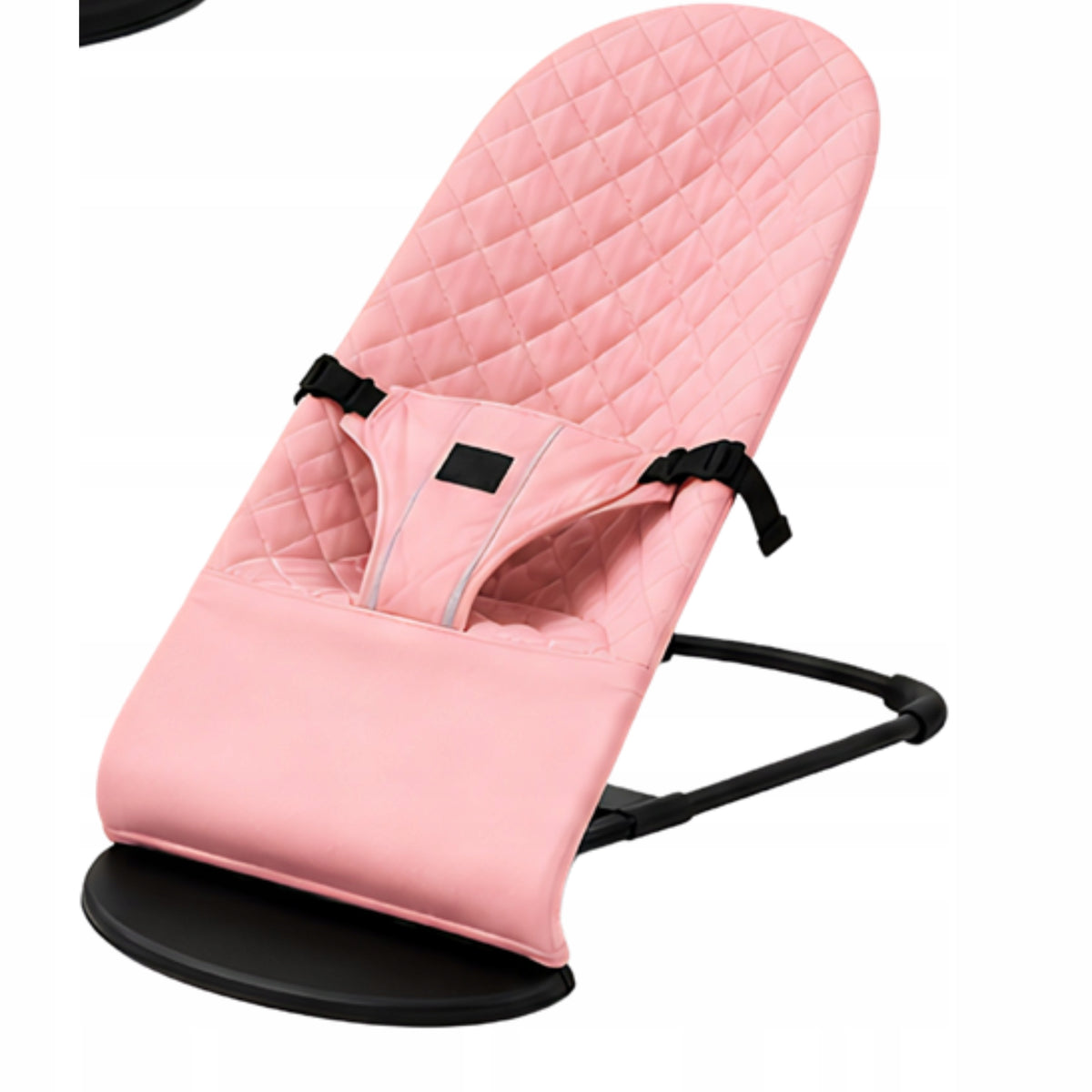 BABY LOUNGER ROCKER FOR KIDS PINK HEADBAND WITH TOYS GIFT Manufacturer code LEŻACZEK BUJACZEK dla DZIECI NIEMOWLĄT RÓŻOWY
