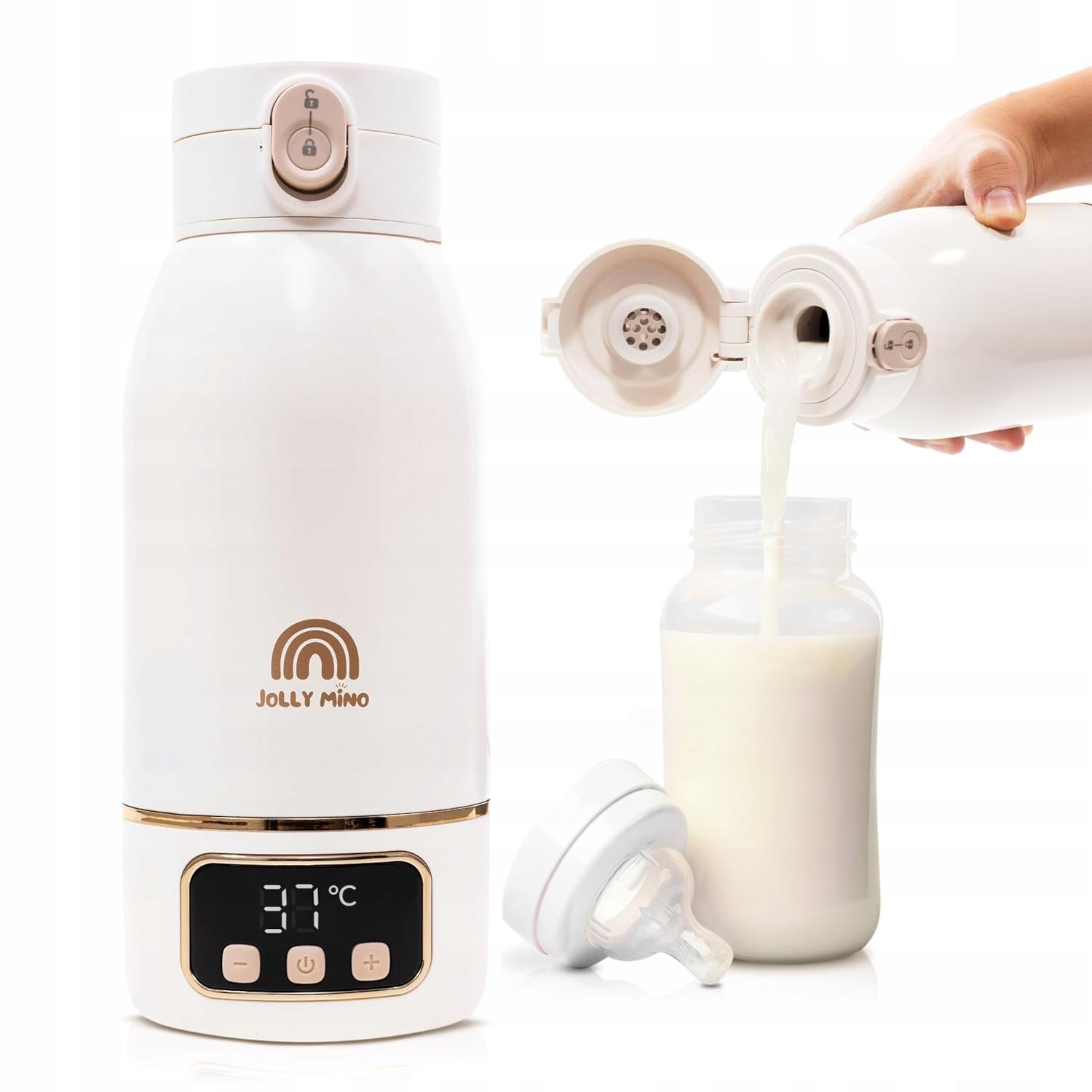 BABY MILK WATER HEATER JOLLY MINO PORTABLE