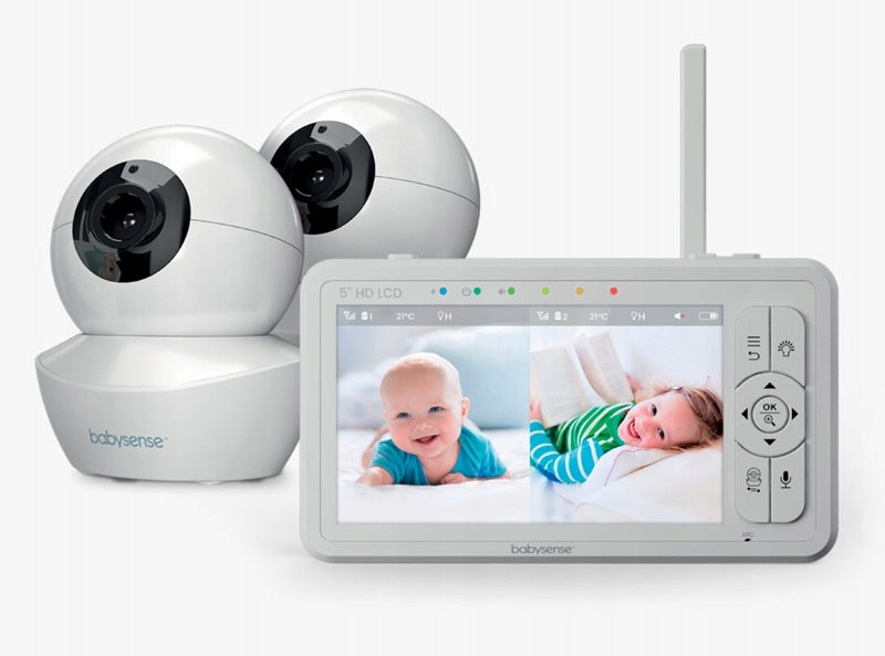 BABY MONITOR BABYSENSE HDS2 WITH TWO CAMERAS SCREEN 5" VOX WITHOUT WIFI