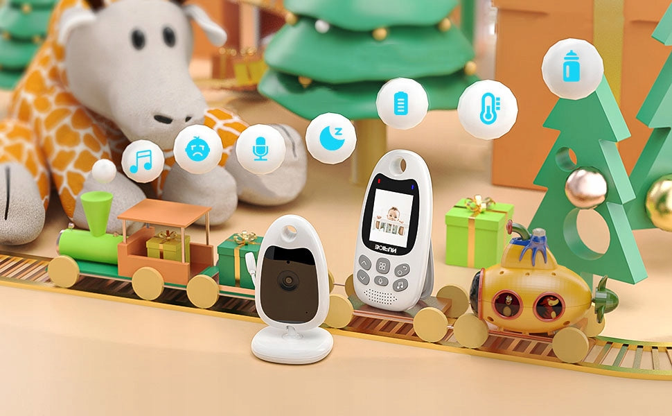 BABY MONITOR ELECTRONIC WIFI CAMERA FULL HD ROTATING Packaging status original