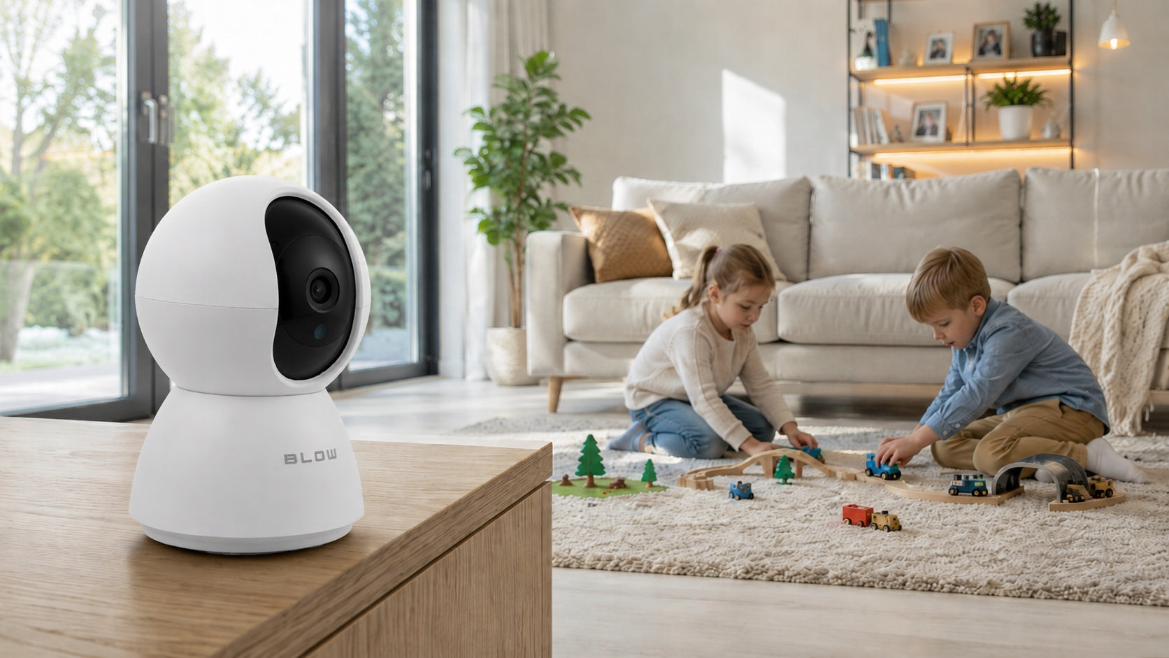 BABY MONITOR WIFI BLOW 3MPX ICSEE INTERNAL ROTATING DETECTION Certificates of conformity CE