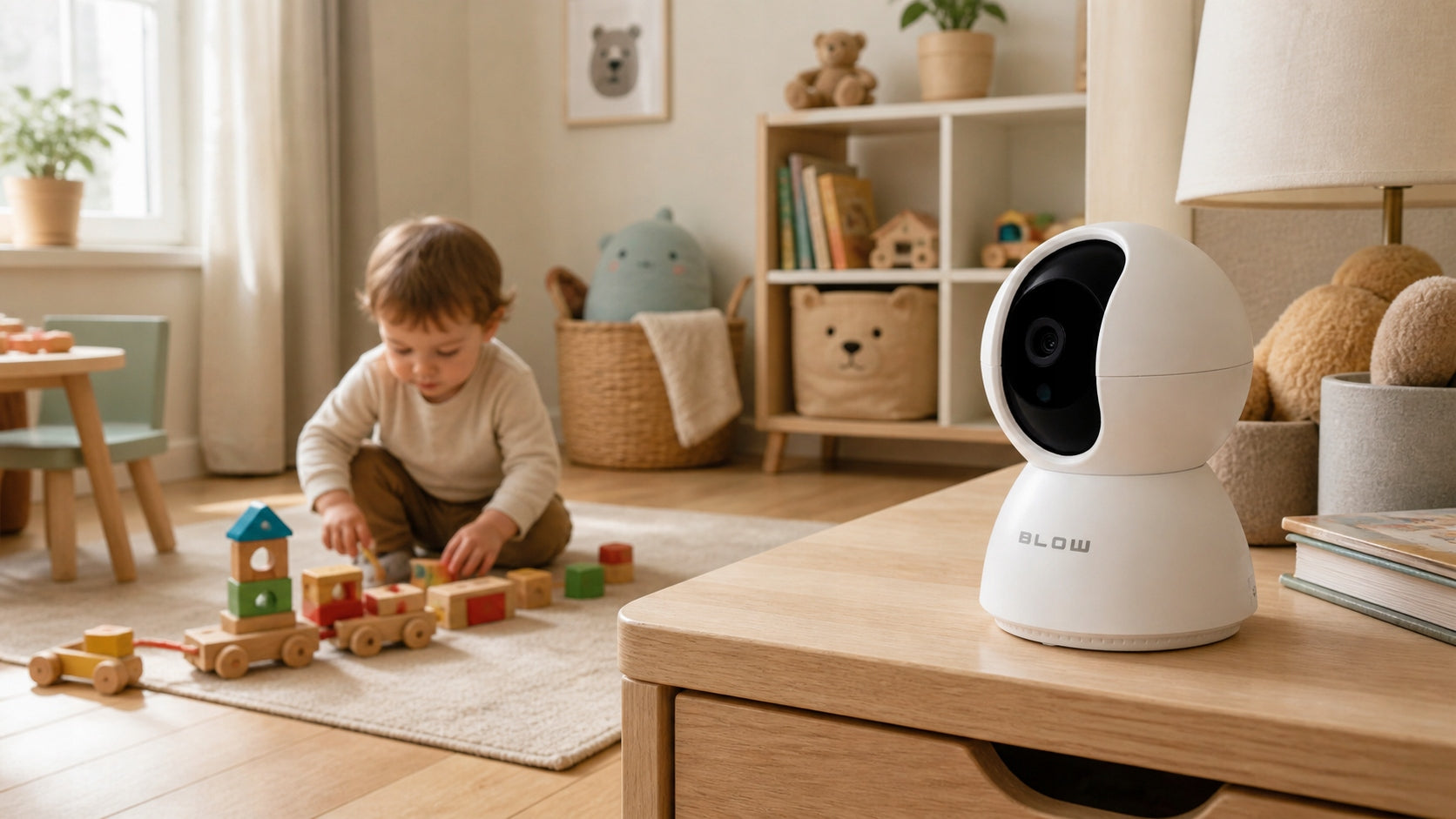 BABY MONITOR WIFI BLOW 3MPX ICSEE INTERNAL ROTATING DETECTION EAN (GTIN) 5900804083085